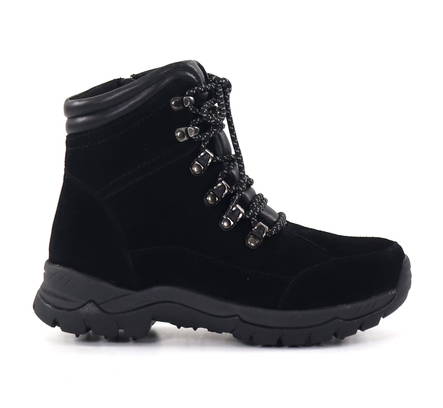 Eskimo 03220511 dubbade ankelboots för kvinnor svarta - Stövletter och kängor för damer - 134790 - 1