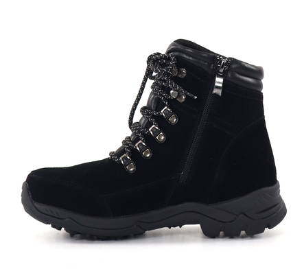 Eskimo 03220511 dubbade ankelboots för kvinnor svarta - Stövletter och kängor för damer - 134790 - 2