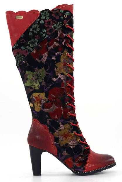 Laura Vita Boots Alcbaneo 143 grenat - Stövlar för damer - 134340 - 1