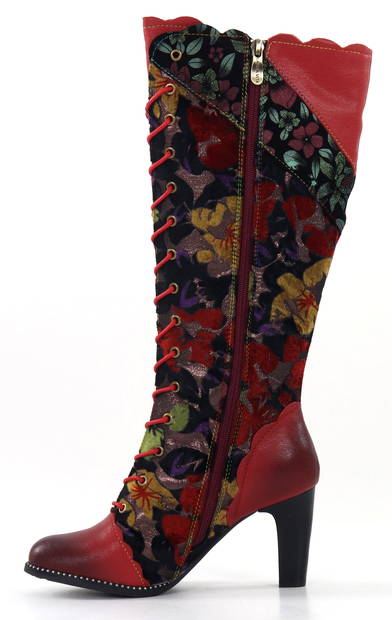 Laura Vita Boots Alcbaneo 143 grenat - Stövlar för damer - 134340 - 2
