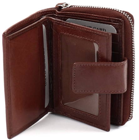 Nabo Läderplånbok NK307 valnöt - Plånböcker - 129830 - 2