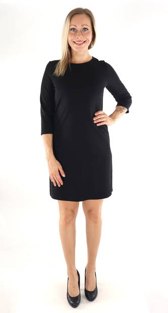 Only Klänning Brilliant 3/4 svart - Klänningar och tunikor - 134200 - 1