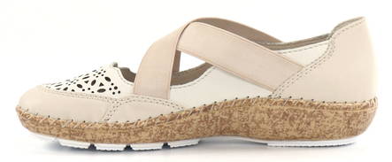 Rieker Promenadskor 44853-60 beige - Rieker promenadskor - 133580 - 2