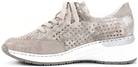 Rieker Wedge sneakers N4327-80 metallic - Rieker sneakers - 133150 - 2