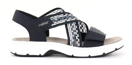 Rieker damsandaler V9875-14 blå - Rieker sandals - 135550 - 1