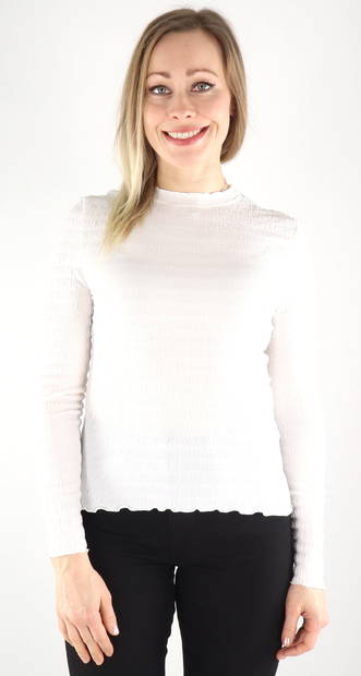 Vero Moda Tröja Nynne snow white - Långärmade tröjor för  damer - 132180 - 1