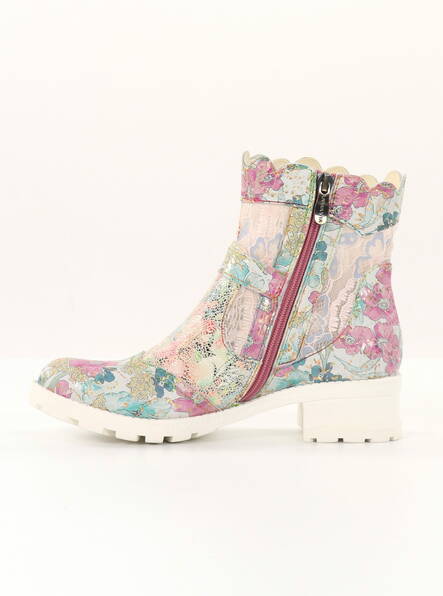 Laura Vita ankelboots för damer Cocrailo 56 cerise - Stövletter och kängor för damer - 136080 - 2