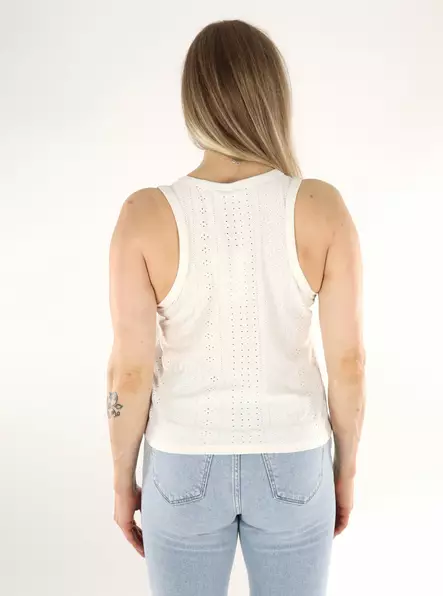 JDY damtop O-neck cloud dancer / Flora - Toppar för damer - 136320 - 2