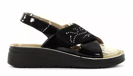 Eco Bio Veganska damsandaler J52682/9 svart - Arbetsskor för damer - 136370 - 1