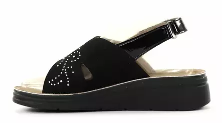 Eco Bio Veganska damsandaler J52682/9 svart - Arbetsskor för damer - 136370 - 2