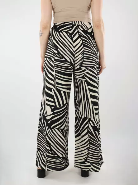 JDY dambyxor i vardagsstil Nya sandshell/svarta - Byxor för damer - 140450 - 2