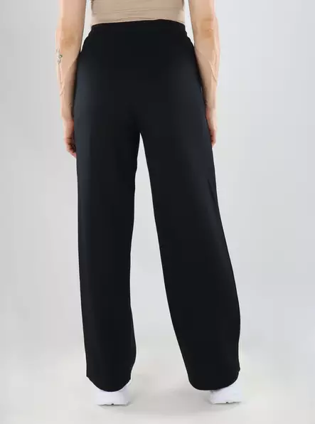 Only Play Trousers ONPLOUNGE MW STR SWT PNT svart - Träningsbyxor för damer - 141490 - 2