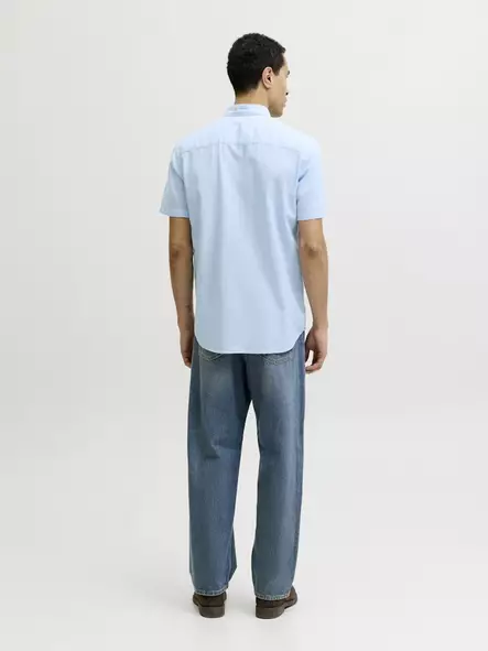 Jack&Jones herr kortärmad skjorta Blusummer Dutch Canal - Skjortor för herrar - 141110 - 2