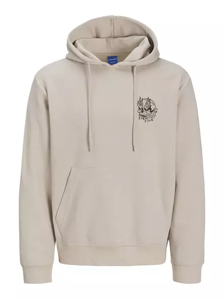 Jack&Jones hoodie för herr moonbeam - Huvtröjor för herrar - 137460 - 1