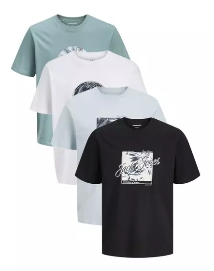 Jack&Jones herr t-shirt Honolulu Shape Tee - T-shirts för herrar - 140290 - 1