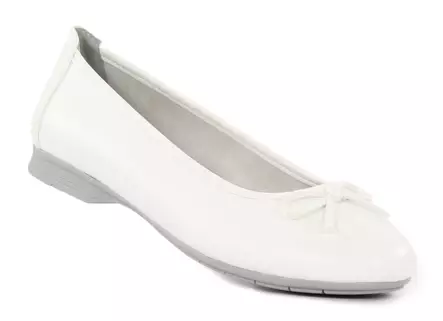 Jana Ballerinas 22163-41 100 vit - Ballerinaskor - 140190 - 1