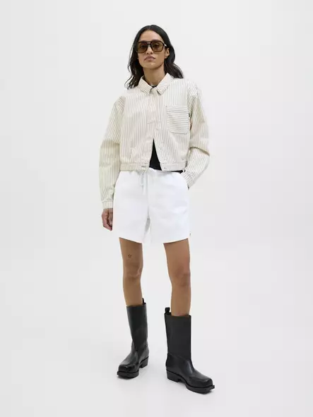 JJXX bomullsshorts Kampanjvit - Shorts och capribyxor för damer - 138580 - 2