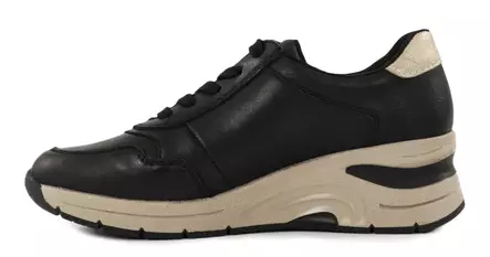 Rieker kilklackade sneakers N9301-80 svarta - Rieker sneakers - 138850 - 2