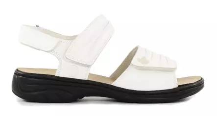 Rieker lädersandaler för damer 64560-81 vit - Rieker sandals - 137960 - 1