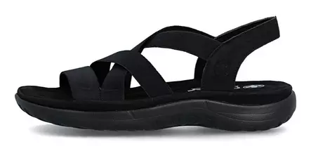 Rieker damsandaler 64857-00 svart - Rieker sandals - 140620 - 2