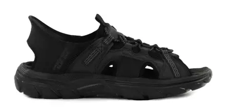 Skechers herrsandaler med bred läst 205181/BLK REVOLTED SS - MERRICK svart - Sandaler för herrar - 138700 - 2