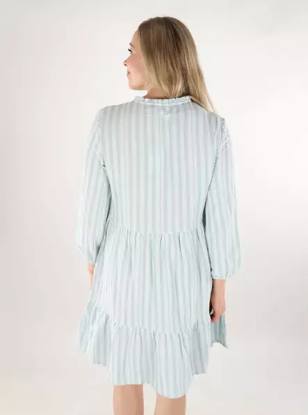 Vero Moda klänning/tunika 3/4 gray mist/snow white - Klänningar och tunikor - 138560 - 2