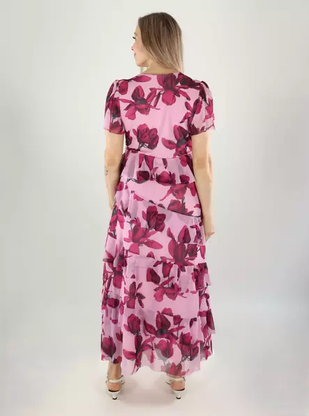 Vero Moda volangklänning parfait rosa/juna - Klänningar och tunikor - 141030 - 2