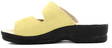 Golden Fit Slip-ins 714 yellow mocka - Arbetsskor för damer - 127180 - 2