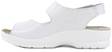 Golden Fit Sandaler 696 vit glansig - Arbetsskor för damer - 127830 - 2