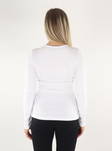 JJXX Skjorta Freya ribb ljus vit - Långärmade tröjor för  damer - 134670 - 2