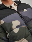 Jack&Jones lätt toppjacka till herr med luva Chili puffer svart/camo - Jackor och parkas för herrar - 132400 - 3