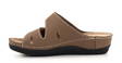 Marco Tozzi dam slip-in sandaler 27512-42 Taupe - Slip-ins för damer - 135680 - 2