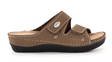Marco Tozzi dam slip-in sandaler 27512-42 Taupe - Slip-ins för damer - 135680 - 1