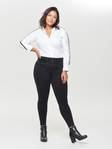 Only Carmakoma Jeans Anna hw svart - Jeans för damer - 122770 - 2