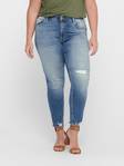 Only Carmakoma Jeans Tara reg slim blå - Jeans för damer - 128740 - 1