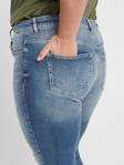 Only Carmakoma Jeans Tara reg slim blå - Jeans för damer - 128740 - 2