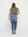 Only Carmakoma Jeans Tara reg slim blå - Jeans för damer - 128740 - 5