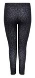 Only Carmakoma Leggings Elyse, svart/leo - Leggings - 131930 - 2