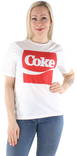 Only T-shirt Coke vit/coke - T-shirts för damer - 125930 - 1