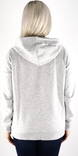 Only dam huvtröja Feel life hood, ljusgrå, svart - Huvtröjor och sweatshirts - 127800 - 3