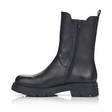 Rieker dam Stövletter i läder Z9180-01 svart - Rieker ankelboots - 131420 - 2