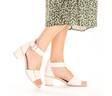 Rieker damsandaler 64750-60 beige - Rieker sandals - 135380 - 6