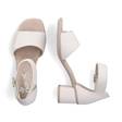 Rieker damsandaler 64750-60 beige - Rieker sandals - 135380 - 4