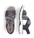 Rieker damsandaler V9875-14 blå - Rieker sandals - 135550 - 4