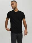 Jack&Jones herr t-shirt Ekologisk V-ringad svart - T-shirts för herrar - 136220 - 3
