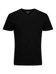 Jack&Jones herr t-shirt Ekologisk V-ringad svart - T-shirts för herrar - 136220 - 4