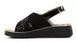 Eco Bio Veganska damsandaler J52682/9 svart - Arbetsskor för damer - 136370 - 2