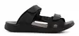 Migant herr Slip-in sandaler L931-3 Parker svart - Sandaler för herrar - 136450 - 1