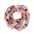 Veniz blommig tubscarf 62573 röd - Halsdukar för damer - 138320 - 1