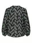 Only Carmakoma damskjorta plus size laurel wreath - Långärmade tröjor för damer - 138870 - 2